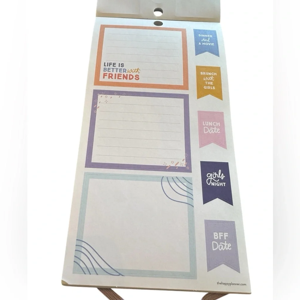 The Happy Planner Friendship 30 Page Sticker Book